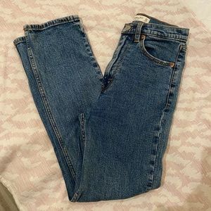 abercrombie ankle straight ultra high rise jeans